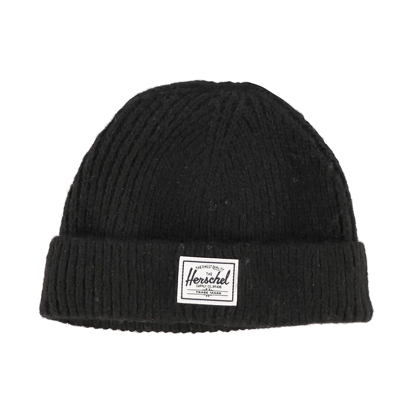 Tuque Noire Tricot 0-6mois