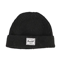 Tuque Noire Tricot 0-6mois
