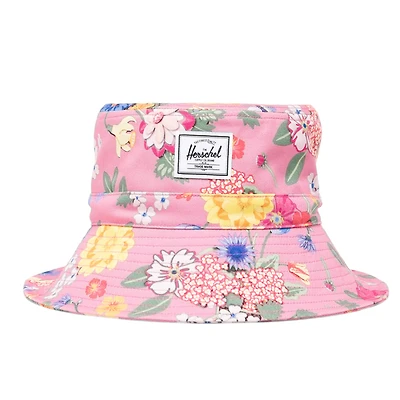 Hat for ages 2-4 - Pink Paper Garden Strawberry Moon