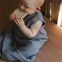 Crib Fitted Sheet Muslin