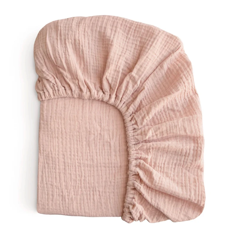 Drap Contour pour Lit de Bébé Mousseline