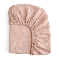 Drap Contour pour Lit de Bébé Mousseline