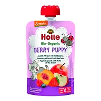 Organic Pouch - Berry Puppy - Apple & Peach with Fruits of the Forest (from 8 months)