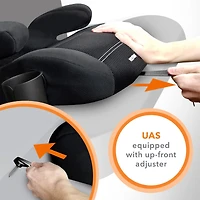 Youth Booster Elite Car Seat with UAS - Black