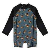 Salmon Fly Aop Swimsuit 3-24m