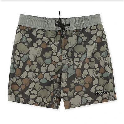 Fish Camo Swim Short 2-12