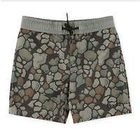 Fish Camo Swim Short 2-12