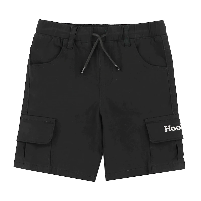 Black Cargo Short 2-12y