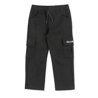 Black Cargo Pants 2-12y