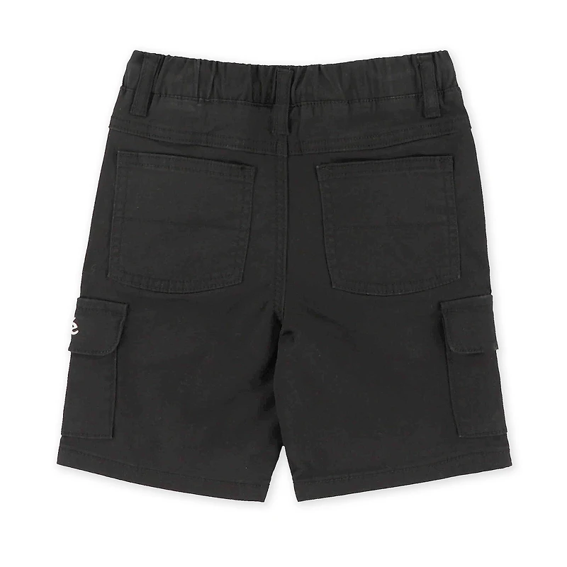 Short Cargo Noir 2-12ans