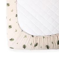 Baby Crib Fitted Sheet - Fern