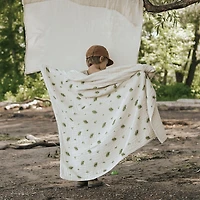4-Layer Muslin Blanket Twin Bed Size - Fern