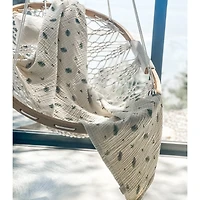 Couverture en mousseline 4 Épaisseurs Grandeur Lit Simple - Fougère