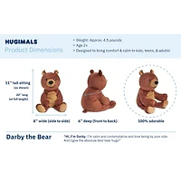 Heavy Weighted  Teddy Bear 2kg - Darby