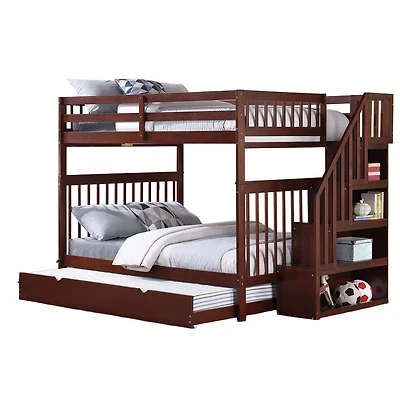 Bunk Bed Double/Double with Trundle