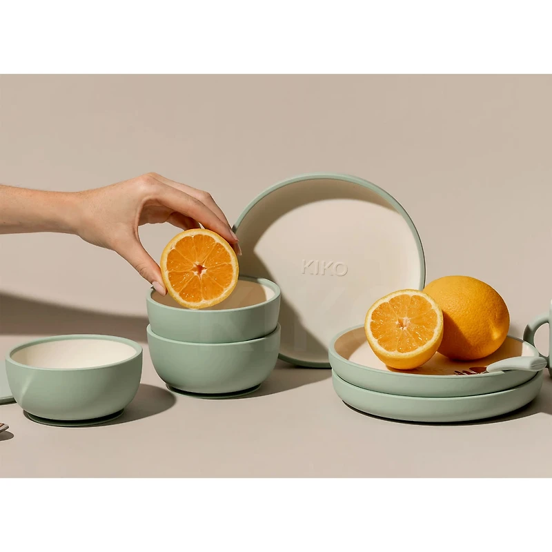 Silicone Suction Bowl with Lid