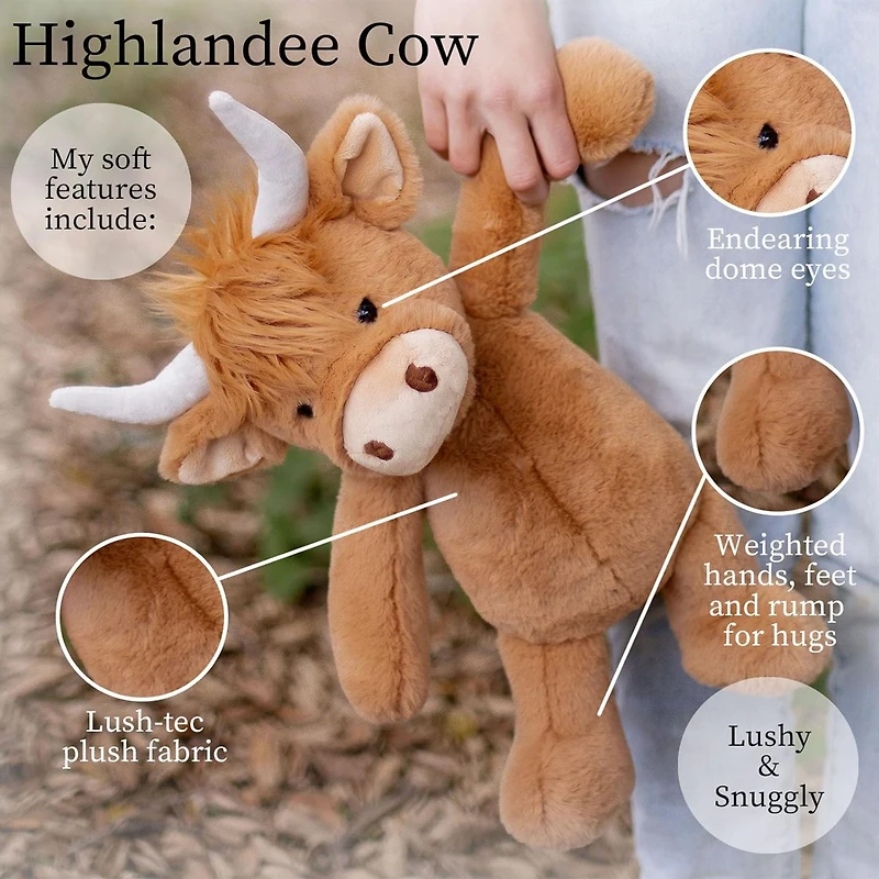 Softest Highlandee Cow Plush