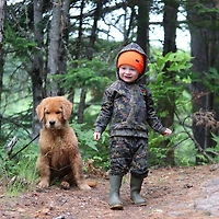Forest Camo Hoodie 2-12y