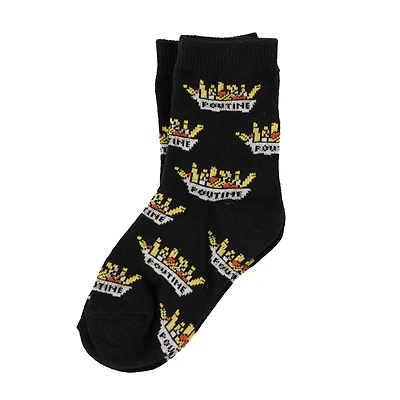 Poutine Socks 2-12y