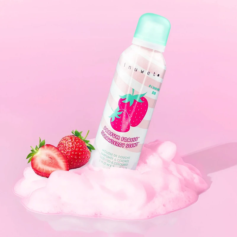 Mousse de Douche - Parfum de Fraise