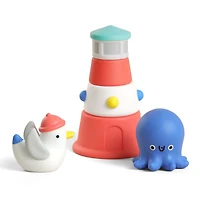 Bath Nautical Stack Set