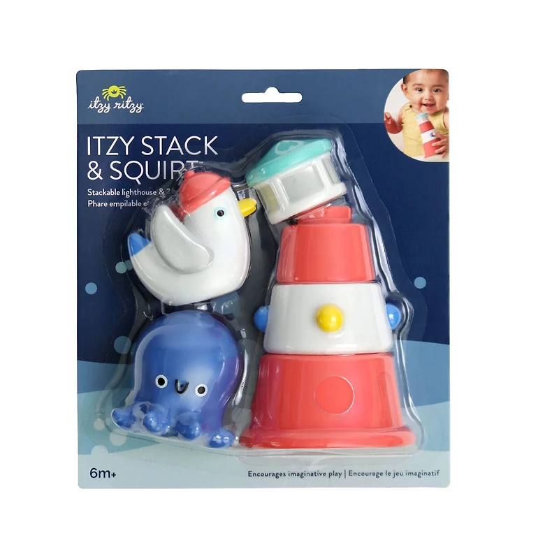 Bath Nautical Stack Set