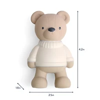 Natural Rubber Teether - Bear