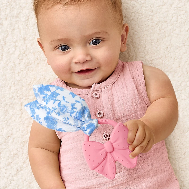 Crinkle Crew Teether - Bow