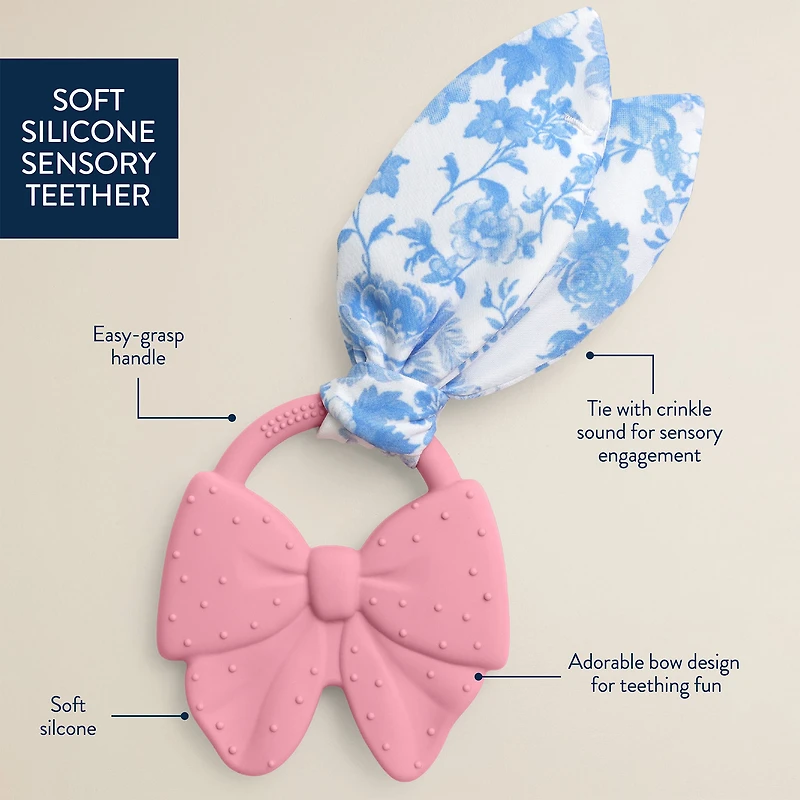 Crinkle Crew Teether - Bow