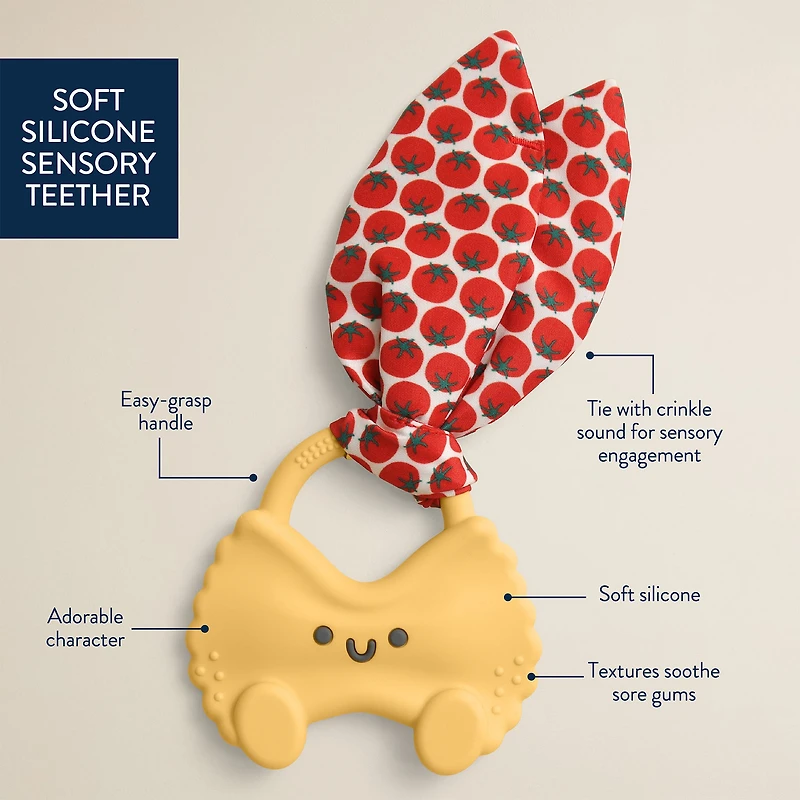 Crinkle Crew Teether - Pasta