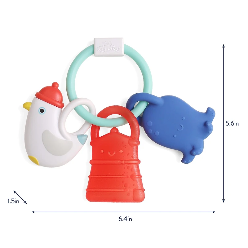 Teething Ring Set - Nautical