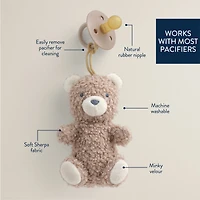 Natural Rubber Pacifier & Lovey - Theo the Bear