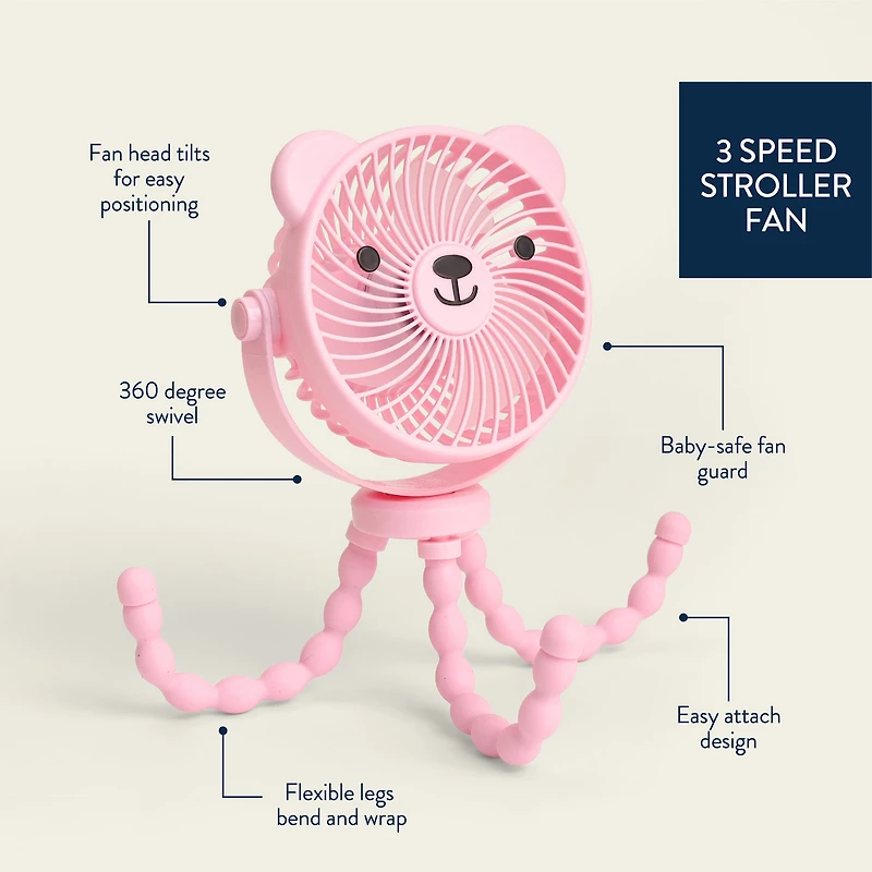 Fan Stroller - Bear