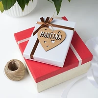 Coeur Personnalisé - Bois