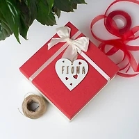 Vintiun-Custom Heart 9cm White