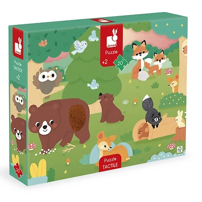 Casse-tête Tactile - Animaux ForêT
