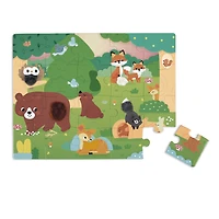 Casse-tête Tactile - Animaux ForêT