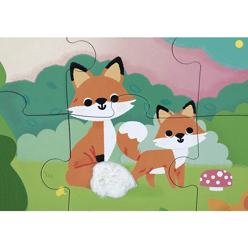 Casse-tête Tactile - Animaux ForêT