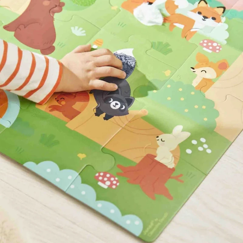 Casse-tête Tactile - Animaux ForêT