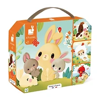 Puzzle 4 In 1 - Farm Animals
