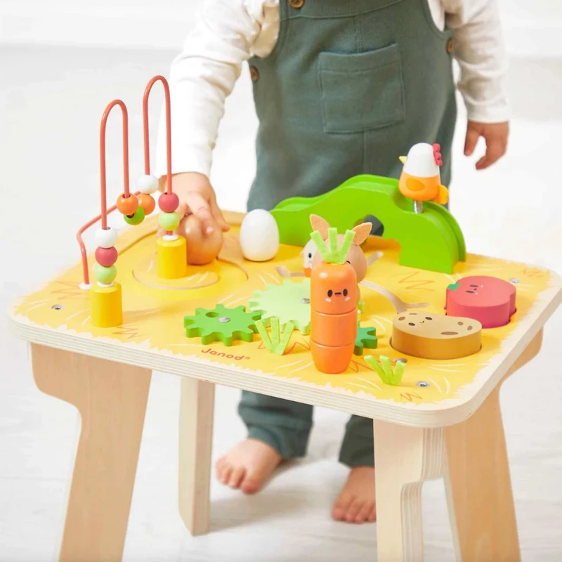 Table D'Activité Ferme en Bois