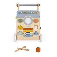Wooden Multi-Activity Trolley Walker - Sweet Cocoon