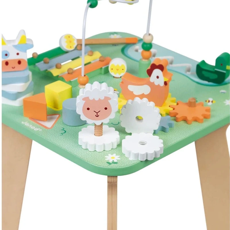 Wooden Activity Table - Pretty Meadow