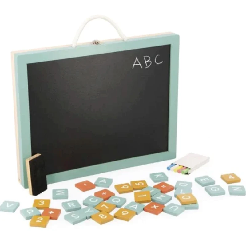 4-in-1 Portable Magnetic and Chalk Board