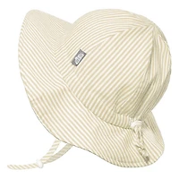 Striped Cotton UV Hat 2-5y