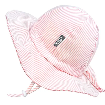 Pink Stripe Uv Coton Hat 2-5