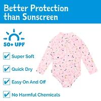 Bunny Flowers Uv Swimsuit 6