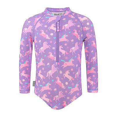 Unicorn Uv Swimsuit 2-6