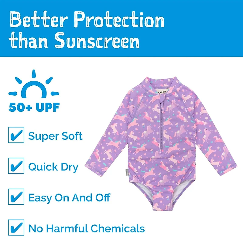 Unicorn Uv Swimsuit 6-24m