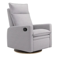 Fauteuil Berçant et Pivotant Arya - Como Dove Grey